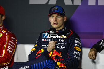 2024-03-01 - VERSTAPPEN Max (ned), Red Bull Racing RB20, portrait press conference during the Formula 1 Gulf Air Bahrain Grand Prix 2024, 1st round of the 2024 FIA Formula One World Championship from February 29 to March 2, 2024 on the Bahrain International Circuit, in Sakhir, Bahrain - F1 - BAHRAIN GRAND PRIX 2024 - FORMULA 1 - MOTORS