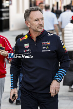 2024-03-01 - HORNER Christian (gbr), Team Principal of Red Bull Racing, portrait during the Formula 1 Gulf Air Bahrain Grand Prix 2024, 1st round of the 2024 FIA Formula One World Championship from February 29 to March 2, 2024 on the Bahrain International Circuit, in Sakhir, Bahrain - F1 - BAHRAIN GRAND PRIX 2024 - FORMULA 1 - MOTORS
