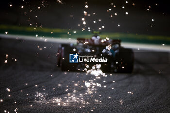 2024-03-01 - Sparks during the Formula 1 Gulf Air Bahrain Grand Prix 2024, 1st round of the 2024 FIA Formula One World Championship from February 29 to March 2, 2024 on the Bahrain International Circuit, in Sakhir, Bahrain - F1 - BAHRAIN GRAND PRIX 2024 - FORMULA 1 - MOTORS