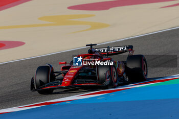 2024-03-01 - 16 LECLERC Charles (mco), Scuderia Ferrari SF-24, action during the Formula 1 Gulf Air Bahrain Grand Prix 2024, 1st round of the 2024 FIA Formula One World Championship from February 29 to March 2, 2024 on the Bahrain International Circuit, in Sakhir, Bahrain - F1 - BAHRAIN GRAND PRIX 2024 - FORMULA 1 - MOTORS