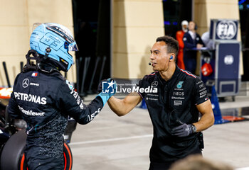 2024-03-01 - RUSSELL George (gbr), Mercedes AMG F1 Team W15, portrait mechanic, mecanicien, mechanics during the Formula 1 Gulf Air Bahrain Grand Prix 2024, 1st round of the 2024 FIA Formula One World Championship from February 29 to March 2, 2024 on the Bahrain International Circuit, in Sakhir, Bahrain - F1 - BAHRAIN GRAND PRIX 2024 - FORMULA 1 - MOTORS
