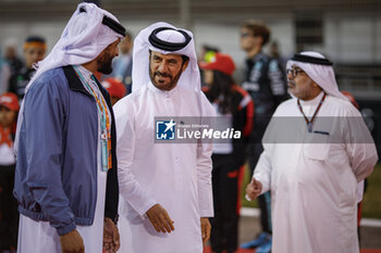 2024-03-02 - BEN SULAYEM Mohammed (uae), President of the FIA, portrait, starting grid depart, during the Formula 1 Gulf Air Bahrain Grand Prix 2024, 1st round of the 2024 FIA Formula One World Championship from February 29 to March 2, 2024 on the Bahrain International Circuit, in Sakhir, Bahrain - F1 - BAHRAIN GRAND PRIX 2024 - FORMULA 1 - MOTORS