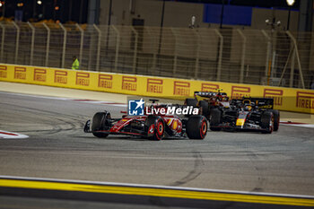 2024-03-02 - 16 LECLERC Charles (mco), Scuderia Ferrari SF-24, action during the Formula 1 Gulf Air Bahrain Grand Prix 2024, 1st round of the 2024 FIA Formula One World Championship from February 29 to March 2, 2024 on the Bahrain International Circuit, in Sakhir, Bahrain - F1 - BAHRAIN GRAND PRIX 2024 - FORMULA 1 - MOTORS