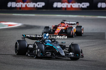 2024-03-02 - 63 RUSSELL George (gbr), Mercedes AMG F1 Team W15, action during the Formula 1 Gulf Air Bahrain Grand Prix 2024, 1st round of the 2024 FIA Formula One World Championship from February 29 to March 2, 2024 on the Bahrain International Circuit, in Sakhir, Bahrain - F1 - BAHRAIN GRAND PRIX 2024 - FORMULA 1 - MOTORS