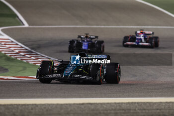 2024-03-02 - 18 STROLL Lance (can), Aston Martin F1 Team AMR24, action during the Formula 1 Gulf Air Bahrain Grand Prix 2024, 1st round of the 2024 FIA Formula One World Championship from February 29 to March 2, 2024 on the Bahrain International Circuit, in Sakhir, Bahrain - F1 - BAHRAIN GRAND PRIX 2024 - FORMULA 1 - MOTORS