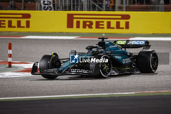 2024-03-02 - 18 STROLL Lance (can), Aston Martin F1 Team AMR24, action during the Formula 1 Gulf Air Bahrain Grand Prix 2024, 1st round of the 2024 FIA Formula One World Championship from February 29 to March 2, 2024 on the Bahrain International Circuit, in Sakhir, Bahrain - F1 - BAHRAIN GRAND PRIX 2024 - FORMULA 1 - MOTORS