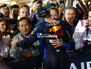 2024-03-02 - VERSTAPPEN Max (ned), Red Bull Racing RB20, portrait HORNER Christian (gbr), Team Principal of Red Bull Racing, portrait during the Formula 1 Gulf Air Bahrain Grand Prix 2024, 1st round of the 2024 FIA Formula One World Championship from February 29 to March 2, 2024 on the Bahrain International Circuit, in Sakhir, Bahrain - F1 - BAHRAIN GRAND PRIX 2024 - FORMULA 1 - MOTORS