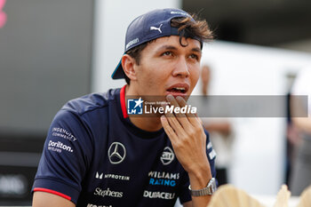 2024-03-06 - ALBON Alexander (tha), Williams Racing FW46, portrait during the Formula 1 STC Saudi Arabian Grand Prix 2024, 2nd round of the 2024 Formula One World Championship from March 7 to 9, 2024 on the Jeddah Corniche Circuit, in Jeddah, Saudi Arabia - F1 - SAUDI ARABIAN GRAND PRIX 2024 - FORMULA 1 - MOTORS