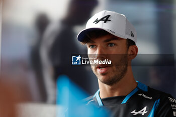 2024-03-06 - GASLY Pierre (fra), Alpine F1 Team A524, portrait during the Formula 1 STC Saudi Arabian Grand Prix 2024, 2nd round of the 2024 Formula One World Championship from March 7 to 9, 2024 on the Jeddah Corniche Circuit, in Jeddah, Saudi Arabia - F1 - SAUDI ARABIAN GRAND PRIX 2024 - FORMULA 1 - MOTORS