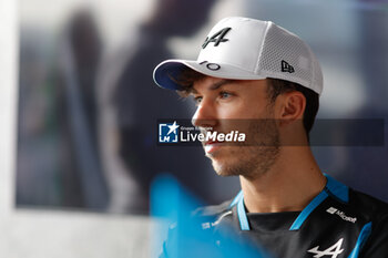 2024-03-06 - GASLY Pierre (fra), Alpine F1 Team A524, portrait during the Formula 1 STC Saudi Arabian Grand Prix 2024, 2nd round of the 2024 Formula One World Championship from March 7 to 9, 2024 on the Jeddah Corniche Circuit, in Jeddah, Saudi Arabia - F1 - SAUDI ARABIAN GRAND PRIX 2024 - FORMULA 1 - MOTORS
