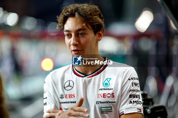 2024-03-06 - RUSSELL George (gbr), Mercedes AMG F1 Team W15, portrait during the Formula 1 STC Saudi Arabian Grand Prix 2024, 2nd round of the 2024 Formula One World Championship from March 7 to 9, 2024 on the Jeddah Corniche Circuit, in Jeddah, Saudi Arabia - DPPI - F1 - SAUDI ARABIAN GRAND PRIX 2024 - FORMULA 1 - MOTORS