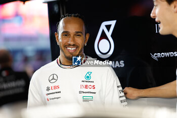 2024-03-06 - HAMILTON Lewis (gbr), Mercedes AMG F1 Team W15, portrait during the Formula 1 STC Saudi Arabian Grand Prix 2024, 2nd round of the 2024 Formula One World Championship from March 7 to 9, 2024 on the Jeddah Corniche Circuit, in Jeddah, Saudi Arabia - DPPI - F1 - SAUDI ARABIAN GRAND PRIX 2024 - FORMULA 1 - MOTORS
