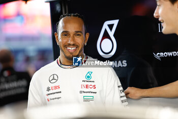 2024-03-06 - HAMILTON Lewis (gbr), Mercedes AMG F1 Team W15, portrait during the Formula 1 STC Saudi Arabian Grand Prix 2024, 2nd round of the 2024 Formula One World Championship from March 7 to 9, 2024 on the Jeddah Corniche Circuit, in Jeddah, Saudi Arabia - DPPI - F1 - SAUDI ARABIAN GRAND PRIX 2024 - FORMULA 1 - MOTORS