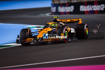 2024-03-07 - 04 NORRIS Lando (gbr), McLaren F1 Team MCL38, action during the Formula 1 STC Saudi Arabian Grand Prix 2024, 2nd round of the 2024 Formula One World Championship from March 7 to 9, 2024 on the Jeddah Corniche Circuit, in Jeddah, Saudi Arabia - F1 - SAUDI ARABIAN GRAND PRIX 2024 - FORMULA 1 - MOTORS
