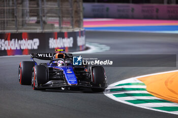 2024-03-07 - 02 SARGEANT Logan (usa), Williams Racing FW46, action during the Formula 1 STC Saudi Arabian Grand Prix 2024, 2nd round of the 2024 Formula One World Championship from March 7 to 9, 2024 on the Jeddah Corniche Circuit, in Jeddah, Saudi Arabia - F1 - SAUDI ARABIAN GRAND PRIX 2024 - FORMULA 1 - MOTORS
