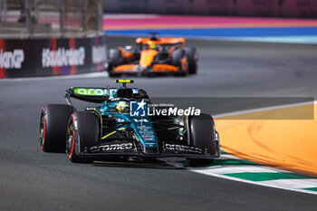 2024-03-07 - 14 ALONSO Fernando (spa), Aston Martin F1 Team AMR24, action during the Formula 1 STC Saudi Arabian Grand Prix 2024, 2nd round of the 2024 Formula One World Championship from March 7 to 9, 2024 on the Jeddah Corniche Circuit, in Jeddah, Saudi Arabia - F1 - SAUDI ARABIAN GRAND PRIX 2024 - FORMULA 1 - MOTORS