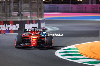 2024-03-07 - 16 LECLERC Charles (mco), Scuderia Ferrari SF-24, action during the Formula 1 STC Saudi Arabian Grand Prix 2024, 2nd round of the 2024 Formula One World Championship from March 7 to 9, 2024 on the Jeddah Corniche Circuit, in Jeddah, Saudi Arabia - F1 - SAUDI ARABIAN GRAND PRIX 2024 - FORMULA 1 - MOTORS