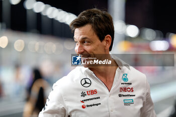 2024-03-07 - WOLFF Toto (aut), Team Principal & CEO of Mercedes AMG F1 Team, portrait during the Formula 1 STC Saudi Arabian Grand Prix 2024, 2nd round of the 2024 Formula One World Championship from March 7 to 9, 2024 on the Jeddah Corniche Circuit, in Jeddah, Saudi Arabia - DPPI - F1 - SAUDI ARABIAN GRAND PRIX 2024 - FORMULA 1 - MOTORS