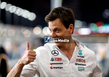 2024-03-07 - WOLFF Toto (aut), Team Principal & CEO of Mercedes AMG F1 Team, portrait, during the Formula 1 STC Saudi Arabian Grand Prix 2024, 2nd round of the 2024 Formula One World Championship from March 7 to 9, 2024 on the Jeddah Corniche Circuit, in Jeddah, Saudi Arabia - DPPI - F1 - SAUDI ARABIAN GRAND PRIX 2024 - FORMULA 1 - MOTORS