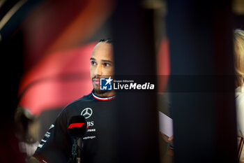 2024-03-07 - HAMILTON Lewis (gbr), Mercedes AMG F1 Team W15, portrait, during the Formula 1 STC Saudi Arabian Grand Prix 2024, 2nd round of the 2024 Formula One World Championship from March 7 to 9, 2024 on the Jeddah Corniche Circuit, in Jeddah, Saudi Arabia - DPPI - F1 - SAUDI ARABIAN GRAND PRIX 2024 - FORMULA 1 - MOTORS