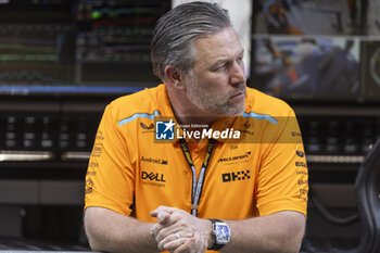 2024-03-07 - BROWN Zak (usa), CEO of of McLaren Racing, portrait during the Formula 1 STC Saudi Arabian Grand Prix 2024, 2nd round of the 2024 Formula One World Championship from March 7 to 9, 2024 on the Jeddah Corniche Circuit, in Jeddah, Saudi Arabia - F1 - SAUDI ARABIAN GRAND PRIX 2024 - FORMULA 1 - MOTORS