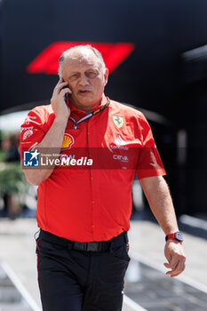 2024-03-08 - VASSEUR Frédéric (fra), Team Principal & General Manager of the Scuderia Ferrari, portrait, during the Formula 1 STC Saudi Arabian Grand Prix 2024, 2nd round of the 2024 Formula One World Championship from March 7 to 9, 2024 on the Jeddah Corniche Circuit, in Jeddah, Saudi Arabia - F1 - SAUDI ARABIAN GRAND PRIX 2024 - FORMULA 1 - MOTORS