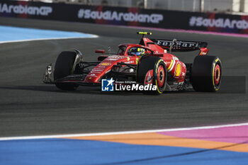 2024-03-08 - 38 BEARMAN Oliver, Scuderia Ferrari SF-24, action during the Formula 1 STC Saudi Arabian Grand Prix 2024, 2nd round of the 2024 Formula One World Championship from March 7 to 9, 2024 on the Jeddah Corniche Circuit, in Jeddah, Saudi Arabia - F1 - SAUDI ARABIAN GRAND PRIX 2024 - FORMULA 1 - MOTORS