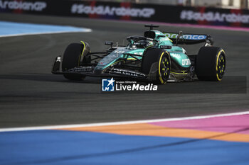 2024-03-08 - 18 STROLL Lance (can), Aston Martin F1 Team AMR24, action during the Formula 1 STC Saudi Arabian Grand Prix 2024, 2nd round of the 2024 Formula One World Championship from March 7 to 9, 2024 on the Jeddah Corniche Circuit, in Jeddah, Saudi Arabia - F1 - SAUDI ARABIAN GRAND PRIX 2024 - FORMULA 1 - MOTORS