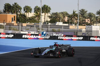 2024-03-08 - 63 RUSSELL George (gbr), Mercedes AMG F1 Team W15, action during the Formula 1 STC Saudi Arabian Grand Prix 2024, 2nd round of the 2024 Formula One World Championship from March 7 to 9, 2024 on the Jeddah Corniche Circuit, in Jeddah, Saudi Arabia - F1 - SAUDI ARABIAN GRAND PRIX 2024 - FORMULA 1 - MOTORS