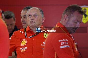 2024-03-08 - VASSEUR Frédéric (fra), Team Principal & General Manager of the Scuderia Ferrari, portrait during the Formula 1 STC Saudi Arabian Grand Prix 2024, 2nd round of the 2024 Formula One World Championship from March 7 to 9, 2024 on the Jeddah Corniche Circuit, in Jeddah, Saudi Arabia - F1 - SAUDI ARABIAN GRAND PRIX 2024 - FORMULA 1 - MOTORS