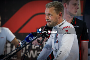 2024-03-08 - MAGNUSSEN Kevin (den), Haas F1 Team VF-24 Ferrari, portrait during the Formula 1 STC Saudi Arabian Grand Prix 2024, 2nd round of the 2024 Formula One World Championship from March 7 to 9, 2024 on the Jeddah Corniche Circuit, in Jeddah, Saudi Arabia - F1 - SAUDI ARABIAN GRAND PRIX 2024 - FORMULA 1 - MOTORS