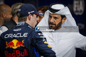 2024-03-08 - VERSTAPPEN Max (ned), Red Bull Racing RB20 and BEN SULAYEM Mohammed (uae), President of the FIA, portrait during the Formula 1 STC Saudi Arabian Grand Prix 2024, 2nd round of the 2024 Formula One World Championship from March 7 to 9, 2024 on the Jeddah Corniche Circuit, in Jeddah, Saudi Arabia - F1 - SAUDI ARABIAN GRAND PRIX 2024 - FORMULA 1 - MOTORS