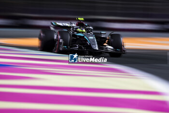 2024-03-08 - 44 HAMILTON Lewis (gbr), Mercedes AMG F1 Team W15, action during the Formula 1 STC Saudi Arabian Grand Prix 2024, 2nd round of the 2024 Formula One World Championship from March 7 to 9, 2024 on the Jeddah Corniche Circuit, in Jeddah, Saudi Arabia - F1 - SAUDI ARABIAN GRAND PRIX 2024 - FORMULA 1 - MOTORS