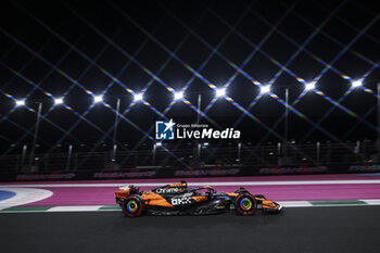 2024-03-08 - 81 PIASTRI Oscar (aus), McLaren F1 Team MCL38, action during the Formula 1 STC Saudi Arabian Grand Prix 2024, 2nd round of the 2024 Formula One World Championship from March 7 to 9, 2024 on the Jeddah Corniche Circuit, in Jeddah, Saudi Arabia - F1 - SAUDI ARABIAN GRAND PRIX 2024 - FORMULA 1 - MOTORS