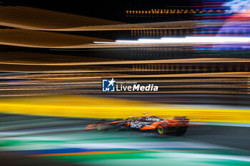 2024-03-08 - 81 PIASTRI Oscar (aus), McLaren F1 Team MCL38, action during the Formula 1 STC Saudi Arabian Grand Prix 2024, 2nd round of the 2024 Formula One World Championship from March 7 to 9, 2024 on the Jeddah Corniche Circuit, in Jeddah, Saudi Arabia - F1 - SAUDI ARABIAN GRAND PRIX 2024 - FORMULA 1 - MOTORS