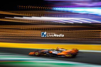 2024-03-08 - 04 NORRIS Lando (gbr), McLaren F1 Team MCL38, action during the Formula 1 STC Saudi Arabian Grand Prix 2024, 2nd round of the 2024 Formula One World Championship from March 7 to 9, 2024 on the Jeddah Corniche Circuit, in Jeddah, Saudi Arabia - F1 - SAUDI ARABIAN GRAND PRIX 2024 - FORMULA 1 - MOTORS