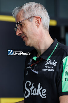 2024-03-09 - ZEHNDER Beat, Team Manager of Stake F1 Team Kick Sauber, portrait, during the Formula 1 STC Saudi Arabian Grand Prix 2024, 2nd round of the 2024 Formula One World Championship from March 7 to 9, 2024 on the Jeddah Corniche Circuit, in Jeddah, Saudi Arabia - F1 - SAUDI ARABIAN GRAND PRIX 2024 - FORMULA 1 - MOTORS