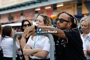 2024-03-09 - HAMILTON Lewis (gbr), Mercedes AMG F1 Team W15, portrait, during the Formula 1 STC Saudi Arabian Grand Prix 2024, 2nd round of the 2024 Formula One World Championship from March 7 to 9, 2024 on the Jeddah Corniche Circuit, in Jeddah, Saudi Arabia - F1 - SAUDI ARABIAN GRAND PRIX 2024 - FORMULA 1 - MOTORS