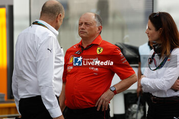 2024-03-09 - VASSEUR Frédéric (fra), Team Principal & General Manager of the Scuderia Ferrari, portrait during the Formula 1 STC Saudi Arabian Grand Prix 2024, 2nd round of the 2024 Formula One World Championship from March 7 to 9, 2024 on the Jeddah Corniche Circuit, in Jeddah, Saudi Arabia - F1 - SAUDI ARABIAN GRAND PRIX 2024 - FORMULA 1 - MOTORS