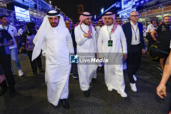2024-03-09 - BEN SULAYEM Mohammed (uae), President of the FIA, portrait starting grid during the Formula 1 STC Saudi Arabian Grand Prix 2024, 2nd round of the 2024 Formula One World Championship from March 7 to 9, 2024 on the Jeddah Corniche Circuit, in Jeddah, Saudi Arabia - F1 - SAUDI ARABIAN GRAND PRIX 2024 - FORMULA 1 - MOTORS
