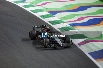 2024-03-09 - 44 HAMILTON Lewis (gbr), Mercedes AMG F1 Team W15, action during the Formula 1 STC Saudi Arabian Grand Prix 2024, 2nd round of the 2024 Formula One World Championship from March 7 to 9, 2024 on the Jeddah Corniche Circuit, in Jeddah, Saudi Arabia - F1 - SAUDI ARABIAN GRAND PRIX 2024 - FORMULA 1 - MOTORS