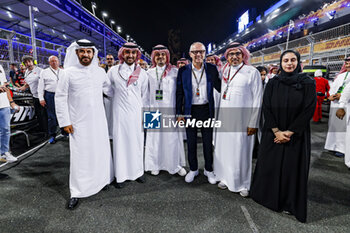 2024-03-09 - BEN SULAYEM Mohammed (uae), President of the FIA, DOMENICALI Stefano (ita), Chairman and CEO Formula One Group FOG, portrait during the Formula 1 STC Saudi Arabian Grand Prix 2024, 2nd round of the 2024 Formula One World Championship from March 7 to 9, 2024 on the Jeddah Corniche Circuit, in Jeddah, Saudi Arabia - F1 - SAUDI ARABIAN GRAND PRIX 2024 - FORMULA 1 - MOTORS