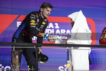 2024-03-09 - VERSTAPPEN Max (ned), Red Bull Racing RB20, portrait podium BEN SULAYEM Mohammed (uae), President of the FIA, portrait during the Formula 1 STC Saudi Arabian Grand Prix 2024, 2nd round of the 2024 Formula One World Championship from March 7 to 9, 2024 on the Jeddah Corniche Circuit, in Jeddah, Saudi Arabia - F1 - SAUDI ARABIAN GRAND PRIX 2024 - FORMULA 1 - MOTORS