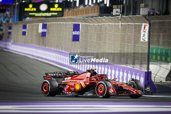 2024-03-09 - 16 LECLERC Charles (mco), Scuderia Ferrari SF-24 and 44 HAMILTON Lewis (gbr), Mercedes AMG F1 Team W15, action during the Formula 1 STC Saudi Arabian Grand Prix 2024, 2nd round of the 2024 Formula One World Championship from March 7 to 9, 2024 on the Jeddah Corniche Circuit, in Jeddah, Saudi Arabia - F1 - SAUDI ARABIAN GRAND PRIX 2024 - FORMULA 1 - MOTORS