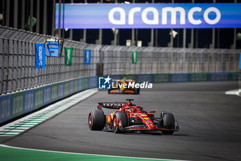 2024-03-09 - 16 LECLERC Charles (mco), Scuderia Ferrari SF-24, action during the Formula 1 STC Saudi Arabian Grand Prix 2024, 2nd round of the 2024 Formula One World Championship from March 7 to 9, 2024 on the Jeddah Corniche Circuit, in Jeddah, Saudi Arabia - F1 - SAUDI ARABIAN GRAND PRIX 2024 - FORMULA 1 - MOTORS