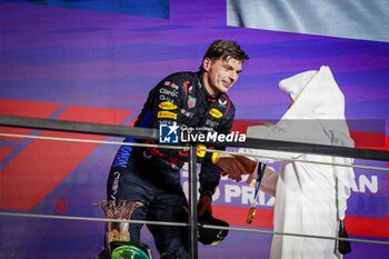 2024-03-09 - VERSTAPPEN Max (ned), Red Bull Racing RB20, portrait, podium during the Formula 1 STC Saudi Arabian Grand Prix 2024, 2nd round of the 2024 Formula One World Championship from March 7 to 9, 2024 on the Jeddah Corniche Circuit, in Jeddah, Saudi Arabia - F1 - SAUDI ARABIAN GRAND PRIX 2024 - FORMULA 1 - MOTORS