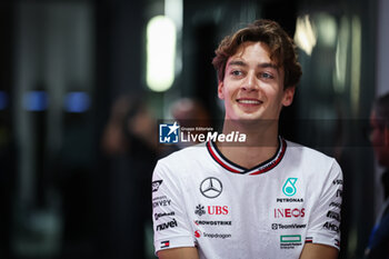 2024-03-09 - RUSSELL George (gbr), Mercedes AMG F1 Team W15, portrait during the Formula 1 STC Saudi Arabian Grand Prix 2024, 2nd round of the 2024 Formula One World Championship from March 7 to 9, 2024 on the Jeddah Corniche Circuit, in Jeddah, Saudi Arabia - F1 - SAUDI ARABIAN GRAND PRIX 2024 - FORMULA 1 - MOTORS