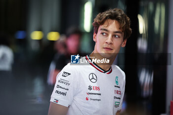 2024-03-09 - RUSSELL George (gbr), Mercedes AMG F1 Team W15, portrait during the Formula 1 STC Saudi Arabian Grand Prix 2024, 2nd round of the 2024 Formula One World Championship from March 7 to 9, 2024 on the Jeddah Corniche Circuit, in Jeddah, Saudi Arabia - F1 - SAUDI ARABIAN GRAND PRIX 2024 - FORMULA 1 - MOTORS
