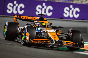 2024-03-09 - 81 PIASTRI Oscar (aus), McLaren F1 Team MCL38, action during the Formula 1 STC Saudi Arabian Grand Prix 2024, 2nd round of the 2024 Formula One World Championship from March 7 to 9, 2024 on the Jeddah Corniche Circuit, in Jeddah, Saudi Arabia - F1 - SAUDI ARABIAN GRAND PRIX 2024 - FORMULA 1 - MOTORS