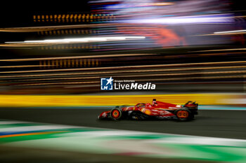 2024-03-09 - 16 LECLERC Charles (mco), Scuderia Ferrari SF-24, action during the Formula 1 STC Saudi Arabian Grand Prix 2024, 2nd round of the 2024 Formula One World Championship from March 7 to 9, 2024 on the Jeddah Corniche Circuit, in Jeddah, Saudi Arabia - F1 - SAUDI ARABIAN GRAND PRIX 2024 - FORMULA 1 - MOTORS